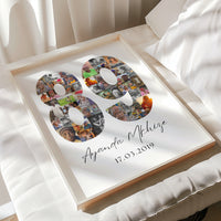 89 Birthday Photo Collage