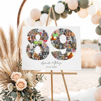 89 Birthday Photo Collage