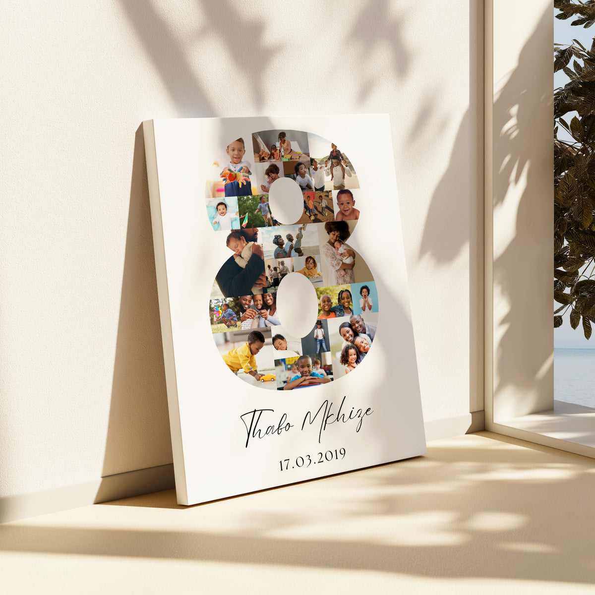 8 Birthday Photo Collage