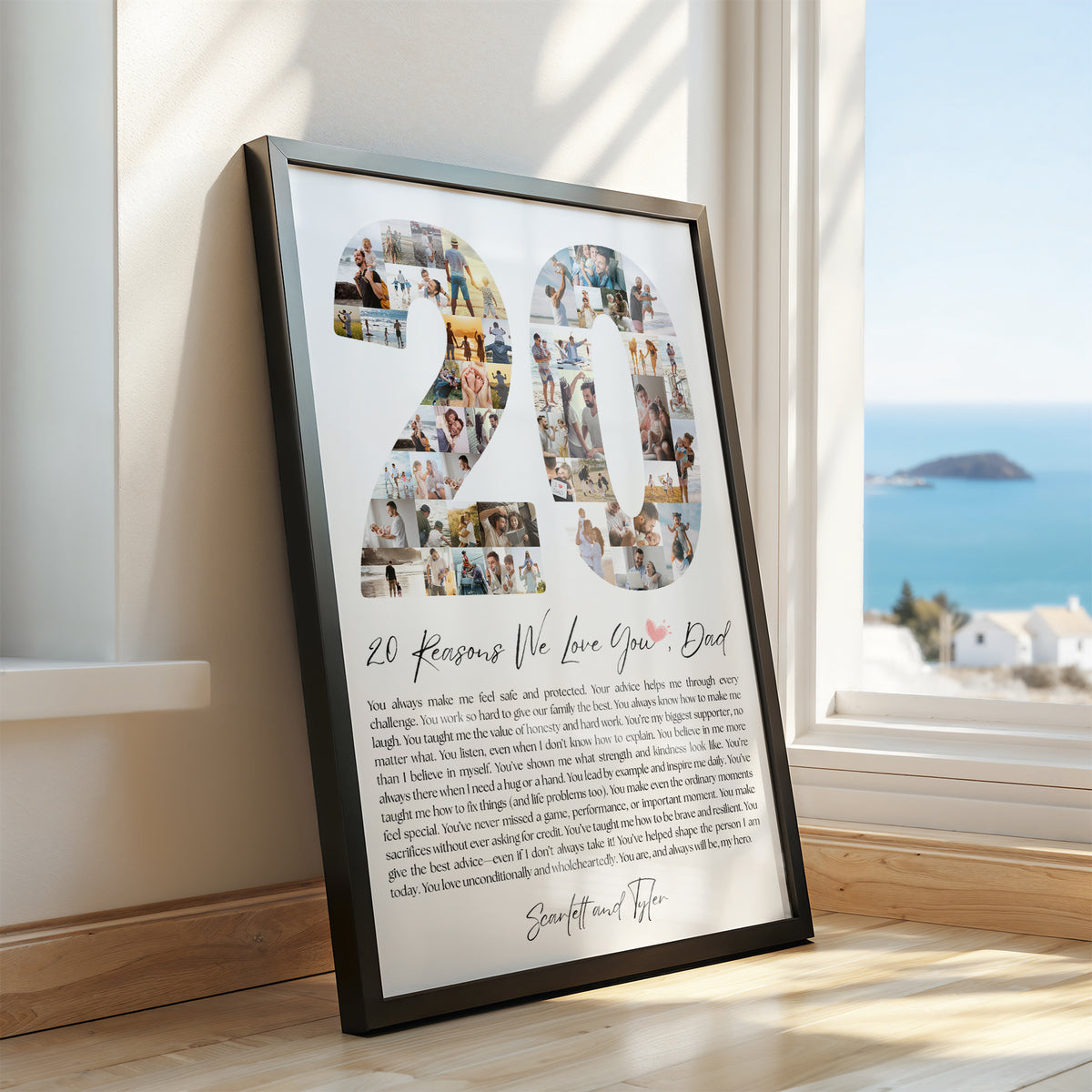 20 Reasons Dad - Photo Collage