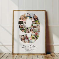 9 Birthday Photo Collage