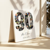 90 Birthday Photo Collage