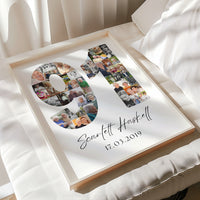 91 Birthday Photo Collage