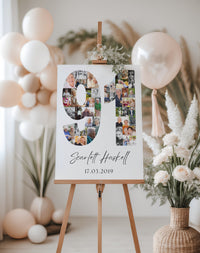 91 Birthday Photo Collage