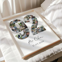 92 Birthday Photo Collage