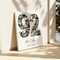 92 Birthday Photo Collage