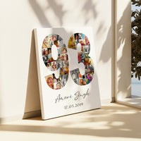 93 Birthday Photo Collage