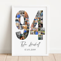 94 Birthday Photo Collage