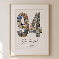 94 Birthday Photo Collage