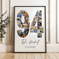 94 Birthday Photo Collage