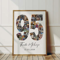 95 Birthday Photo Collage