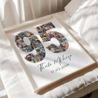 95 Birthday Photo Collage