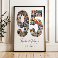 95 Birthday Photo Collage