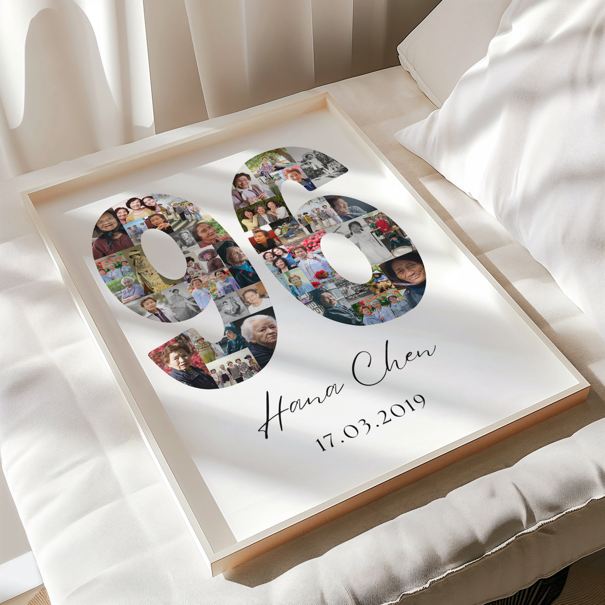 96 Birthday Photo Collage
