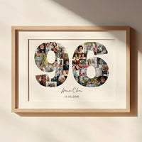 96 Birthday Photo Collage