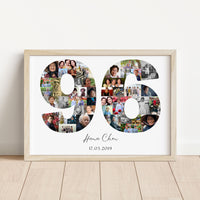 96 Birthday Photo Collage