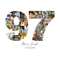 97 Birthday Photo Collage