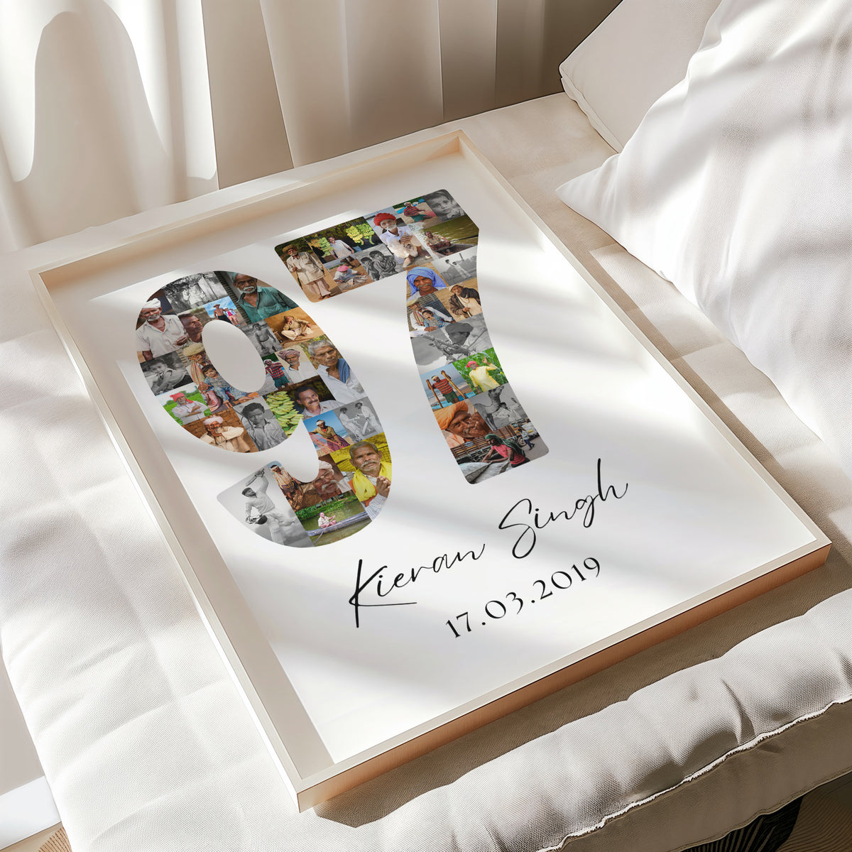 97 Birthday Photo Collage
