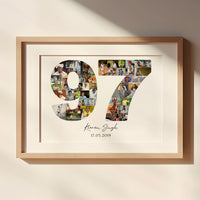 97 Birthday Photo Collage
