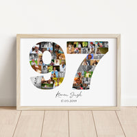 97 Birthday Photo Collage