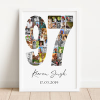 97 Birthday Photo Collage
