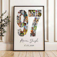 97 Birthday Photo Collage