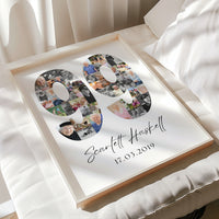 99 Birthday Photo Collage