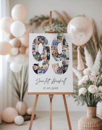99 Birthday Photo Collage