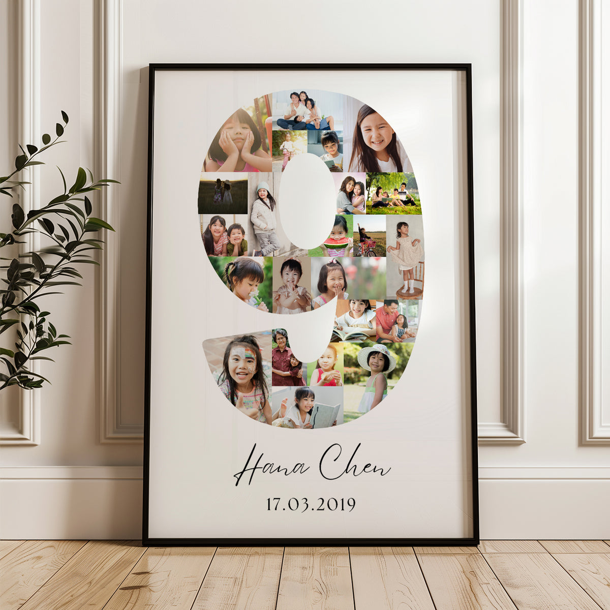 9 Birthday Photo Collage