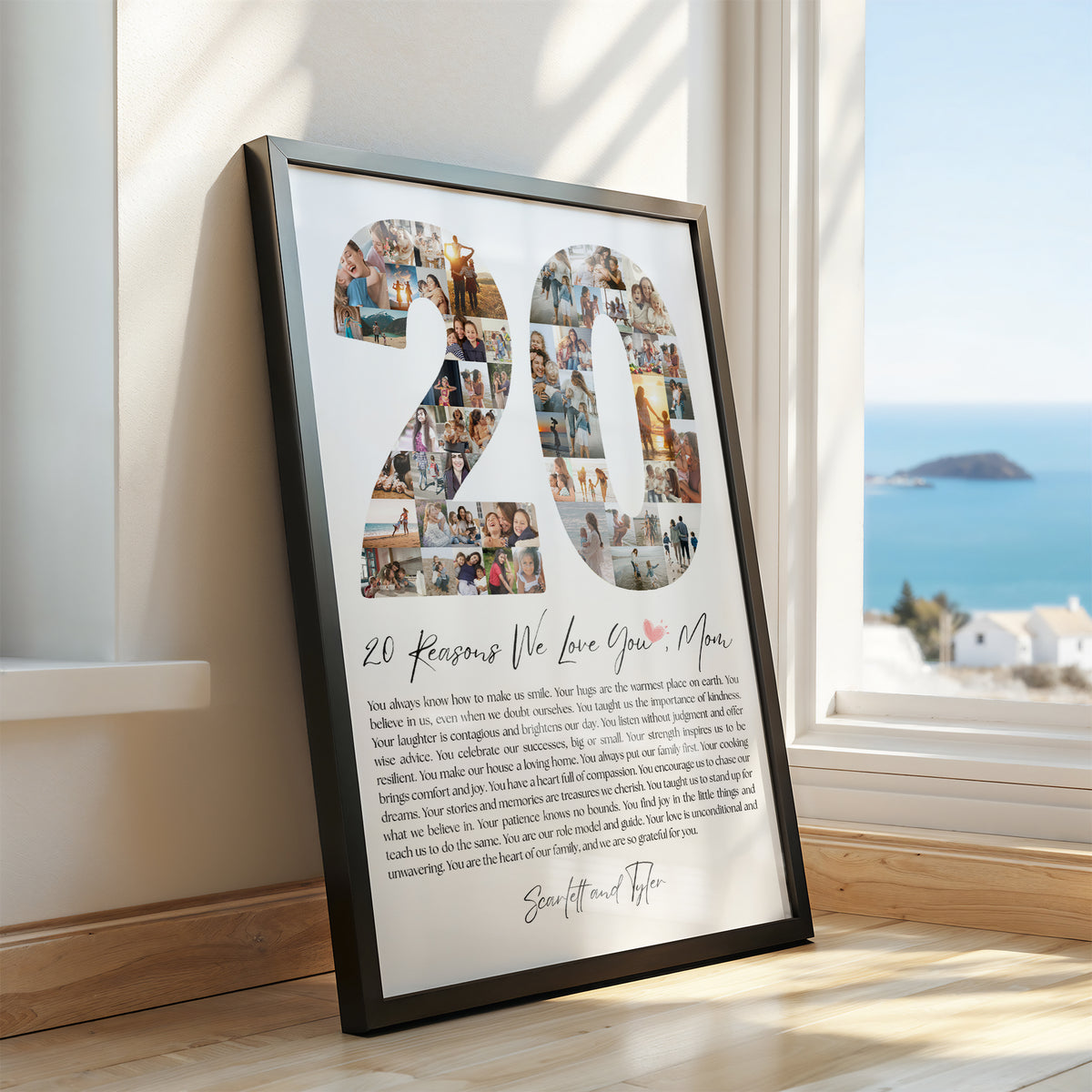 20 Reasons Mom - Photo Collage