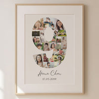 9 Birthday Photo Collage