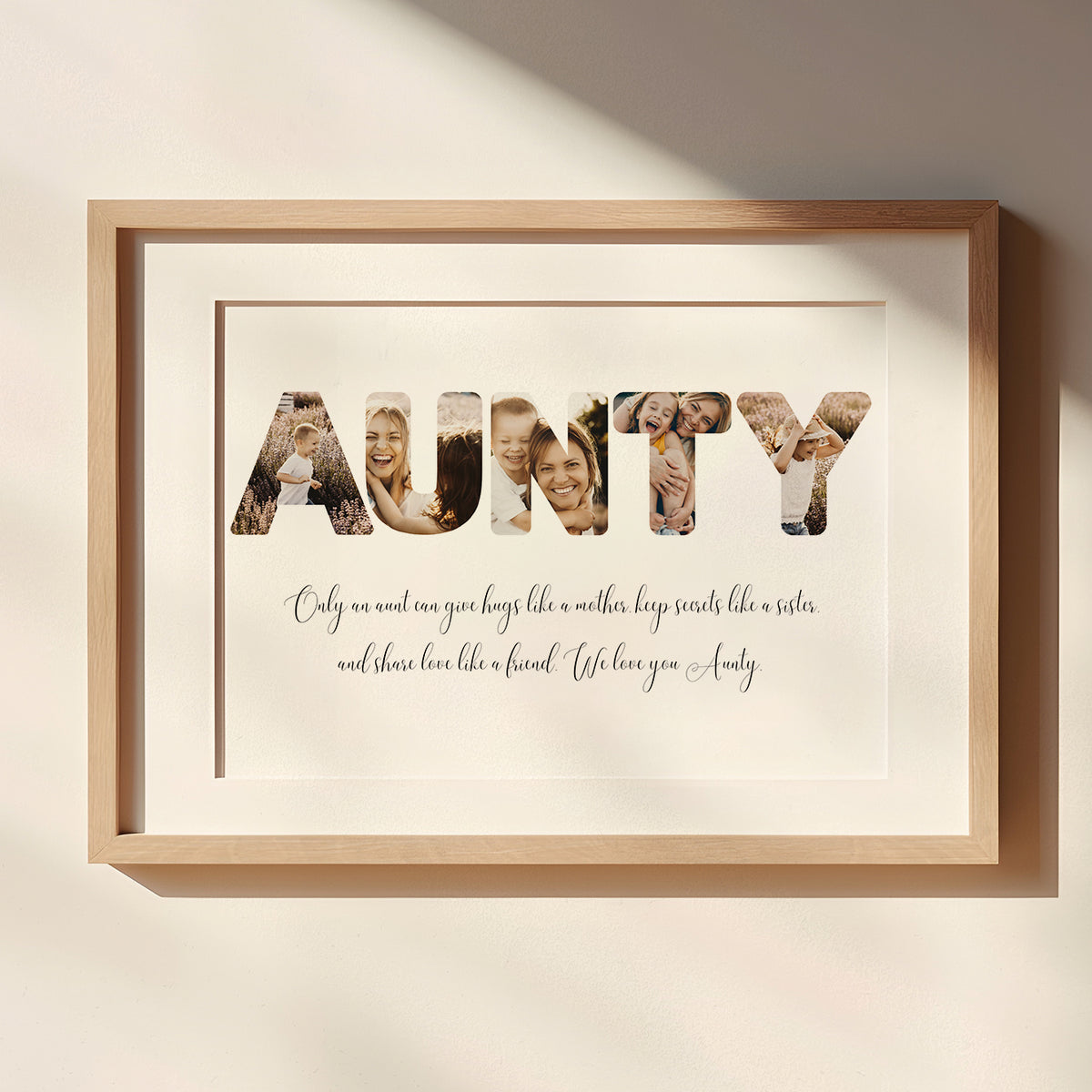 Aunty - Photo Collage