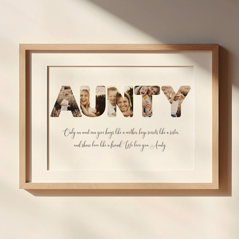 Aunty - Photo Collage