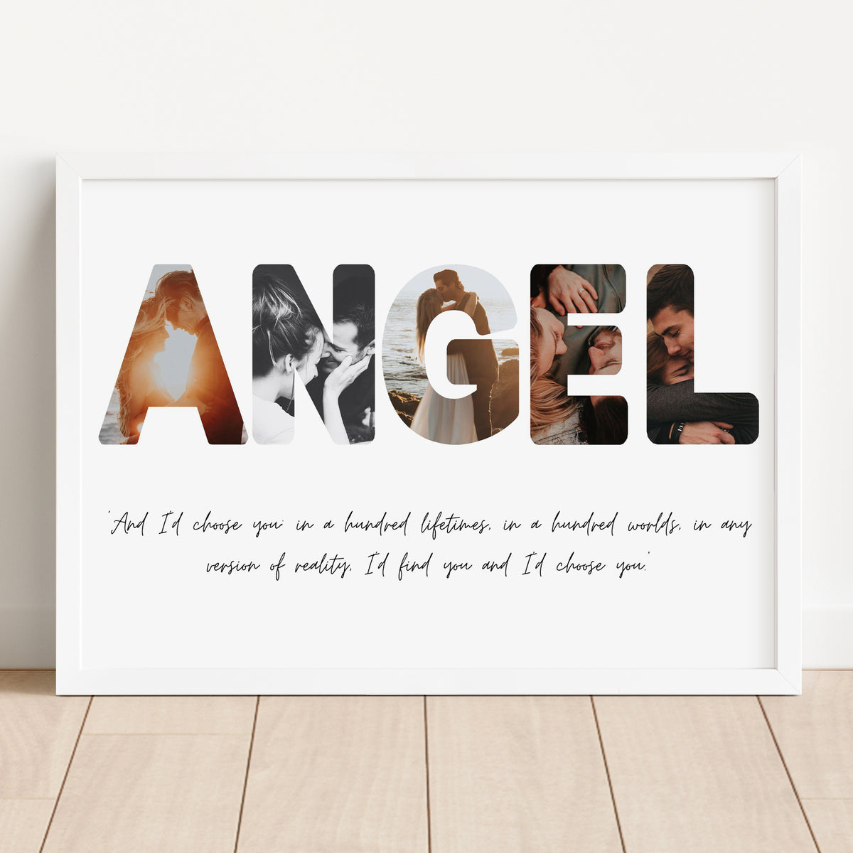 Angel - Photo Collage Template for Canva