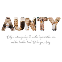 Aunty - Photo Collage