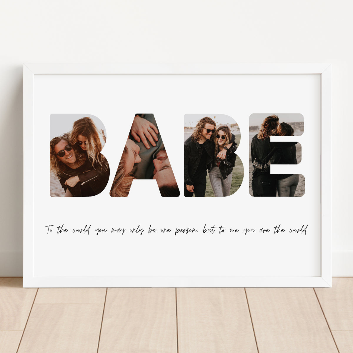 Babe - Photo Collage Template for Canva