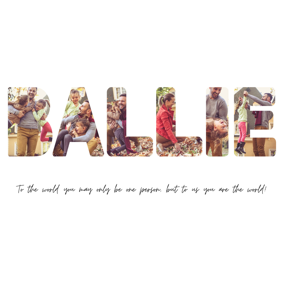 Ballie - Photo Collage