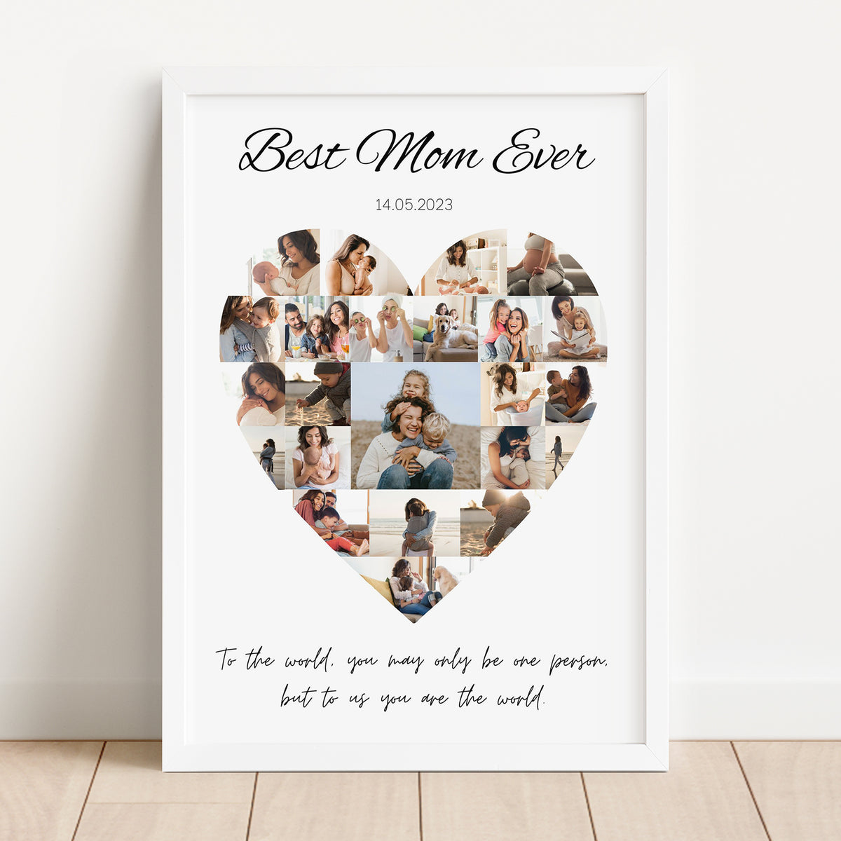 Best Mom Ever - Photo Collage Template for Canva