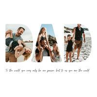 Dad - Photo Collage