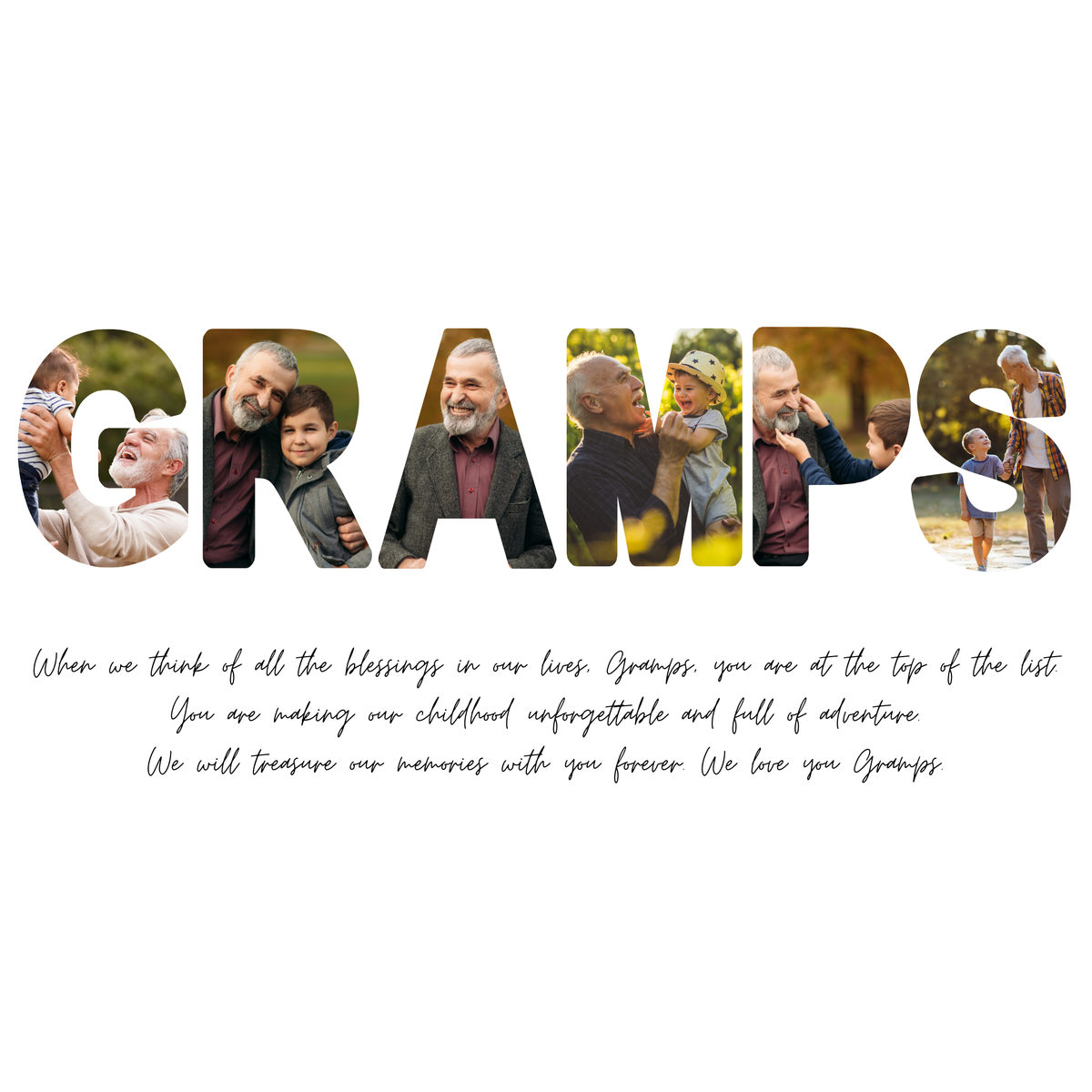 Gramps - Photo Collage