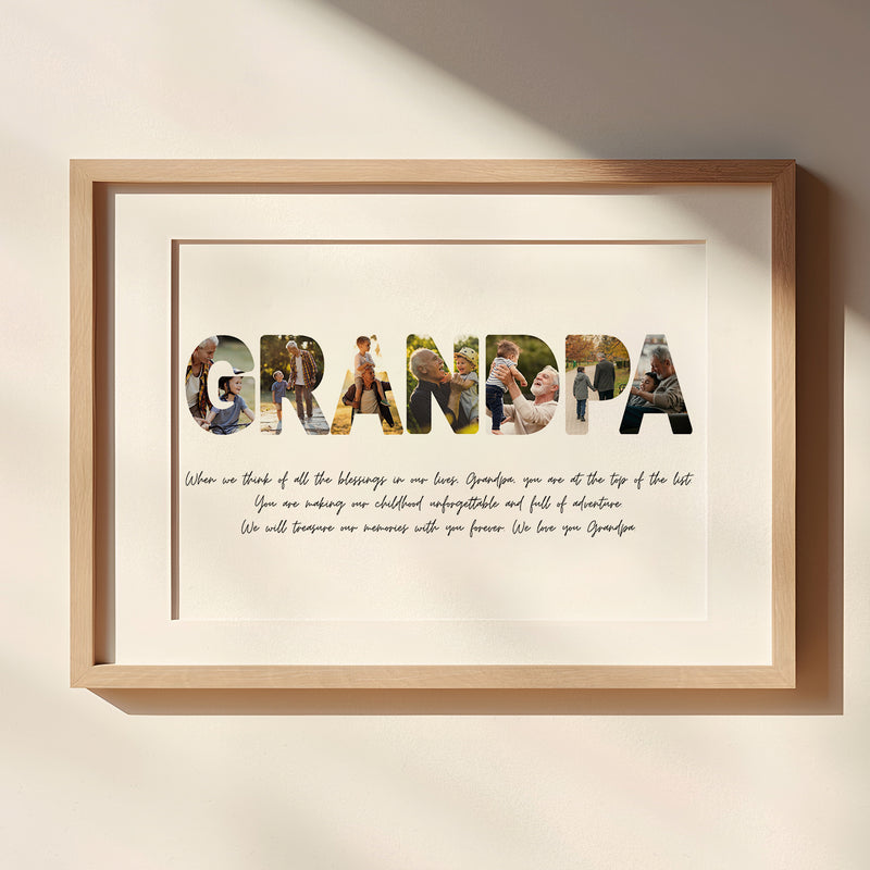 Grandpa - Photo Collage