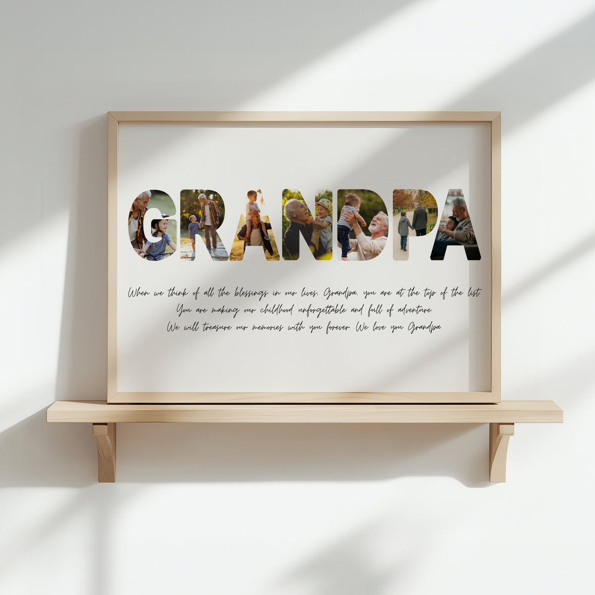 Grandpa - Photo Collage