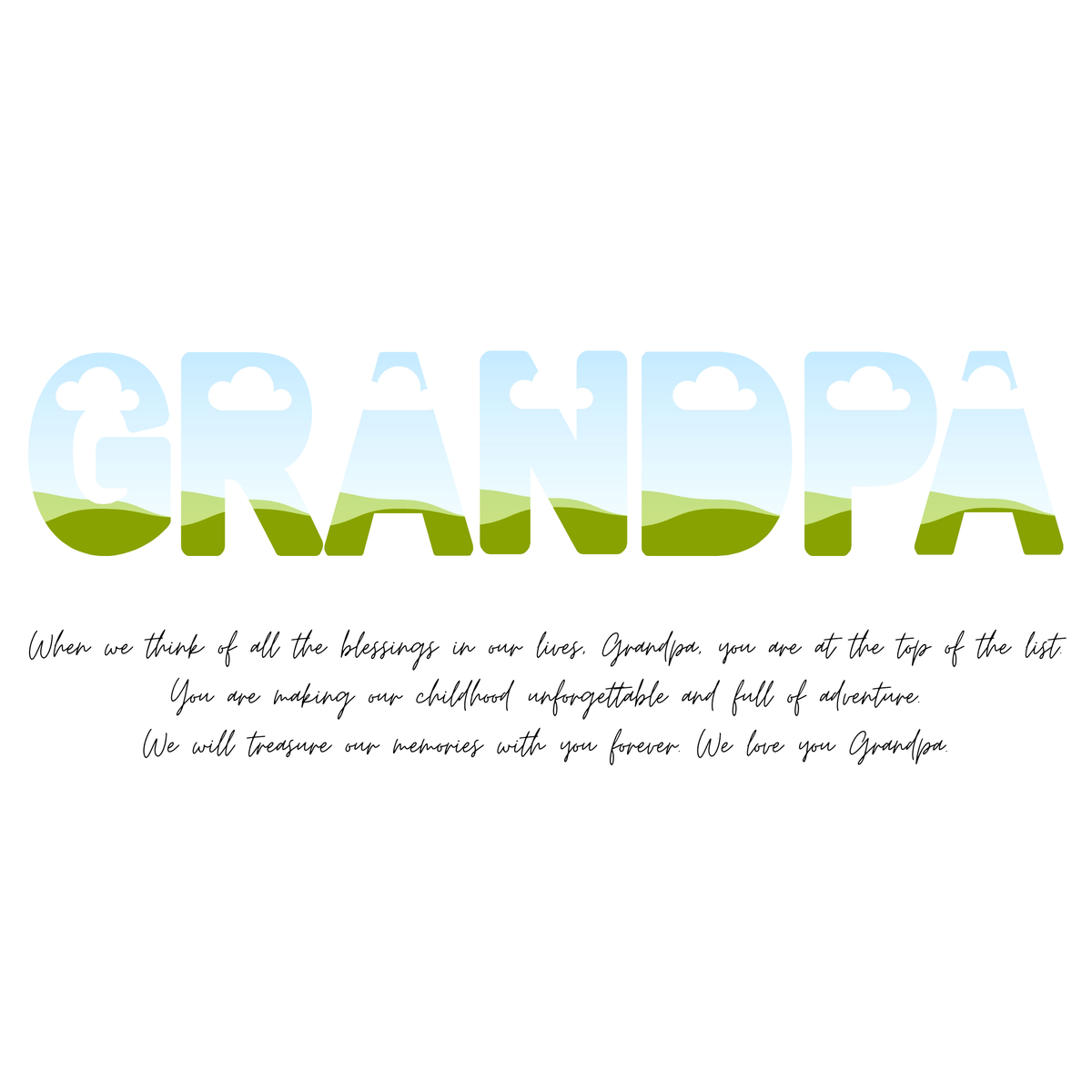Grandpa - Photo Collage