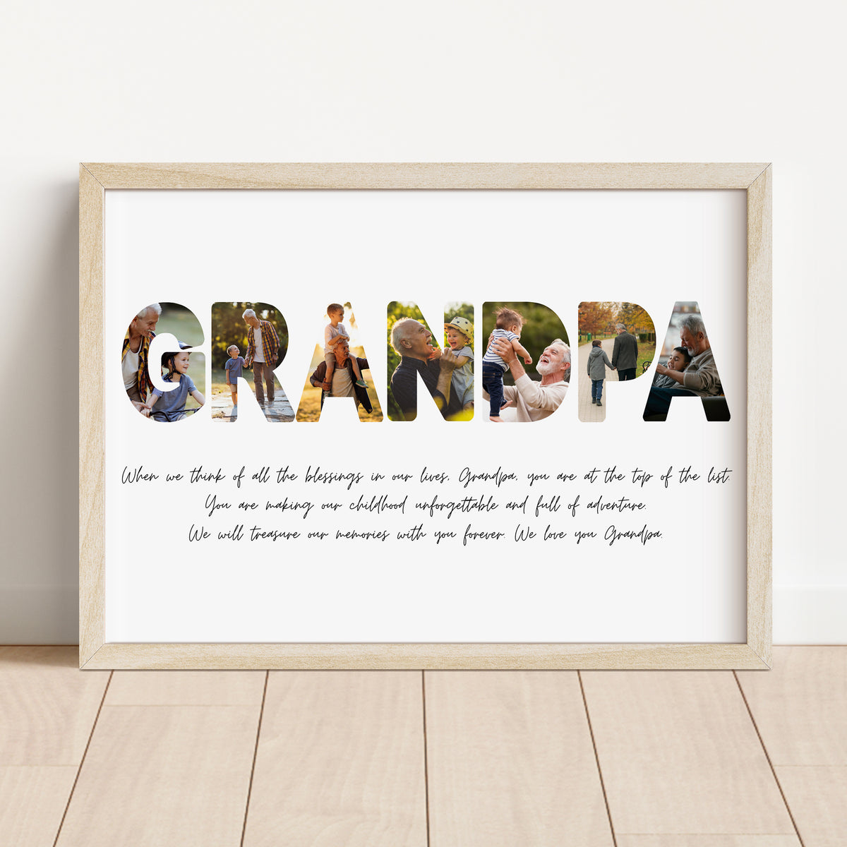 Grandpa - Photo Collage