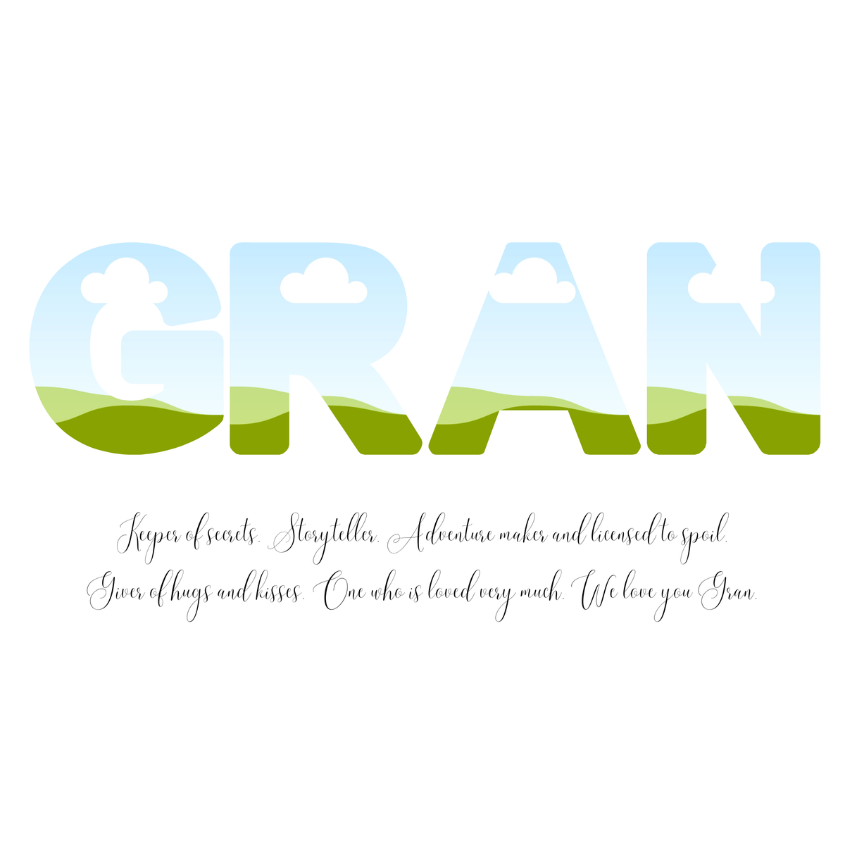 Gran - Photo Collage