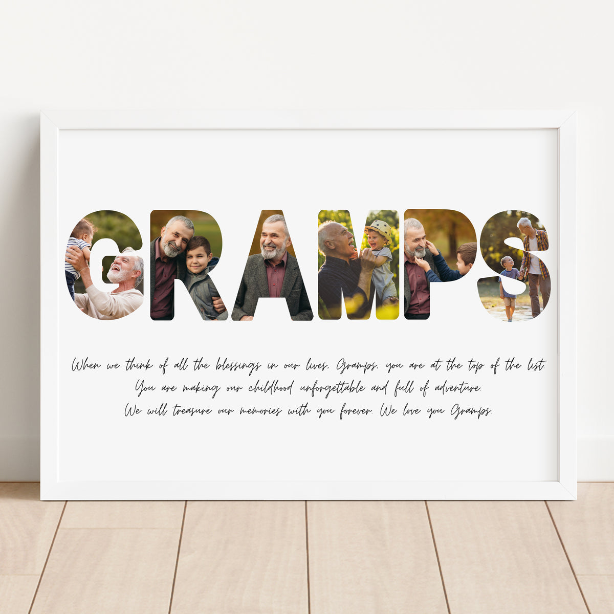 Gramps - Photo Collage Template for Canva