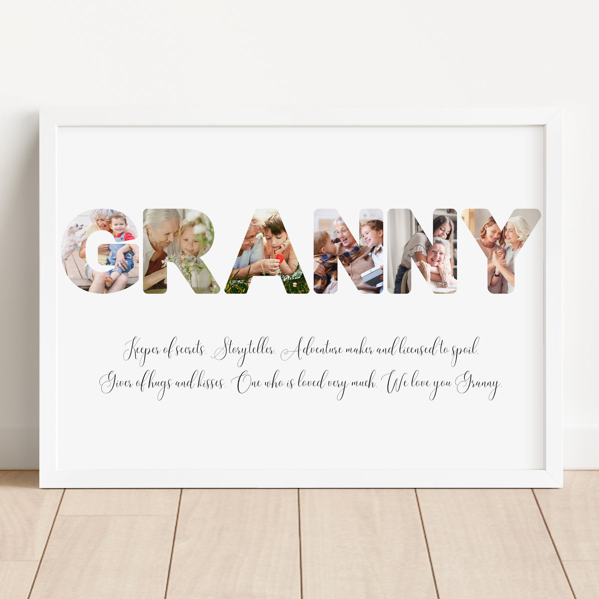 Granny - Photo Collage Template for Canva