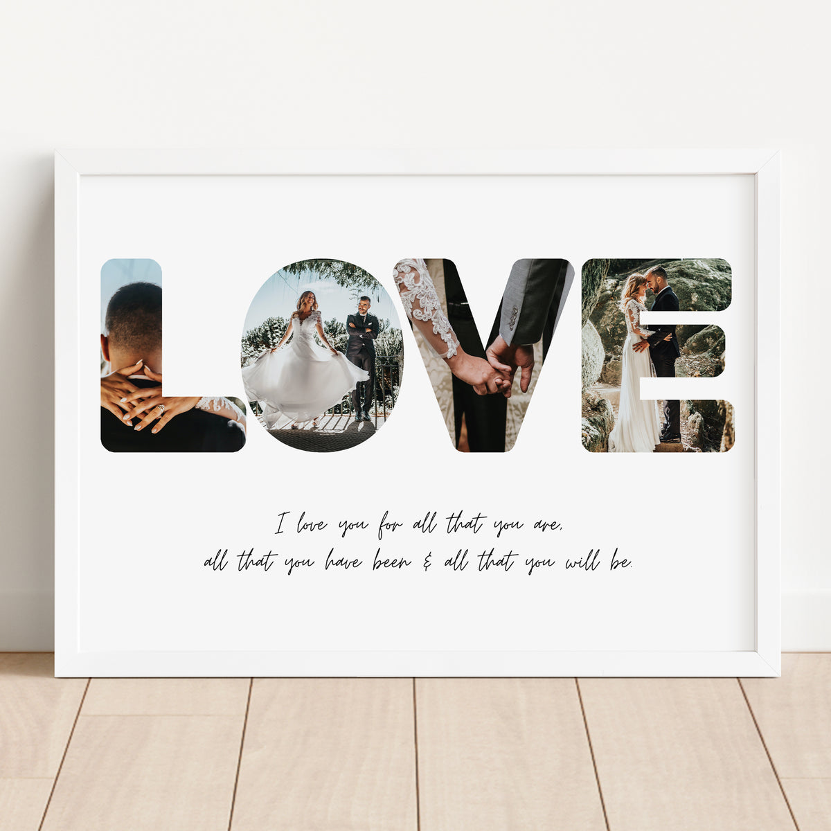 Love - Photo Collage Template for Canva