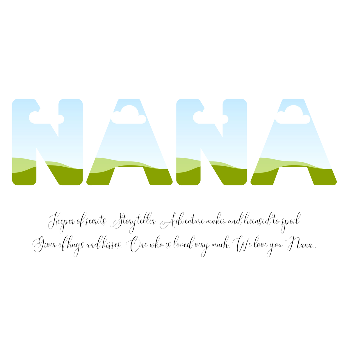 Nana - Photo Collage