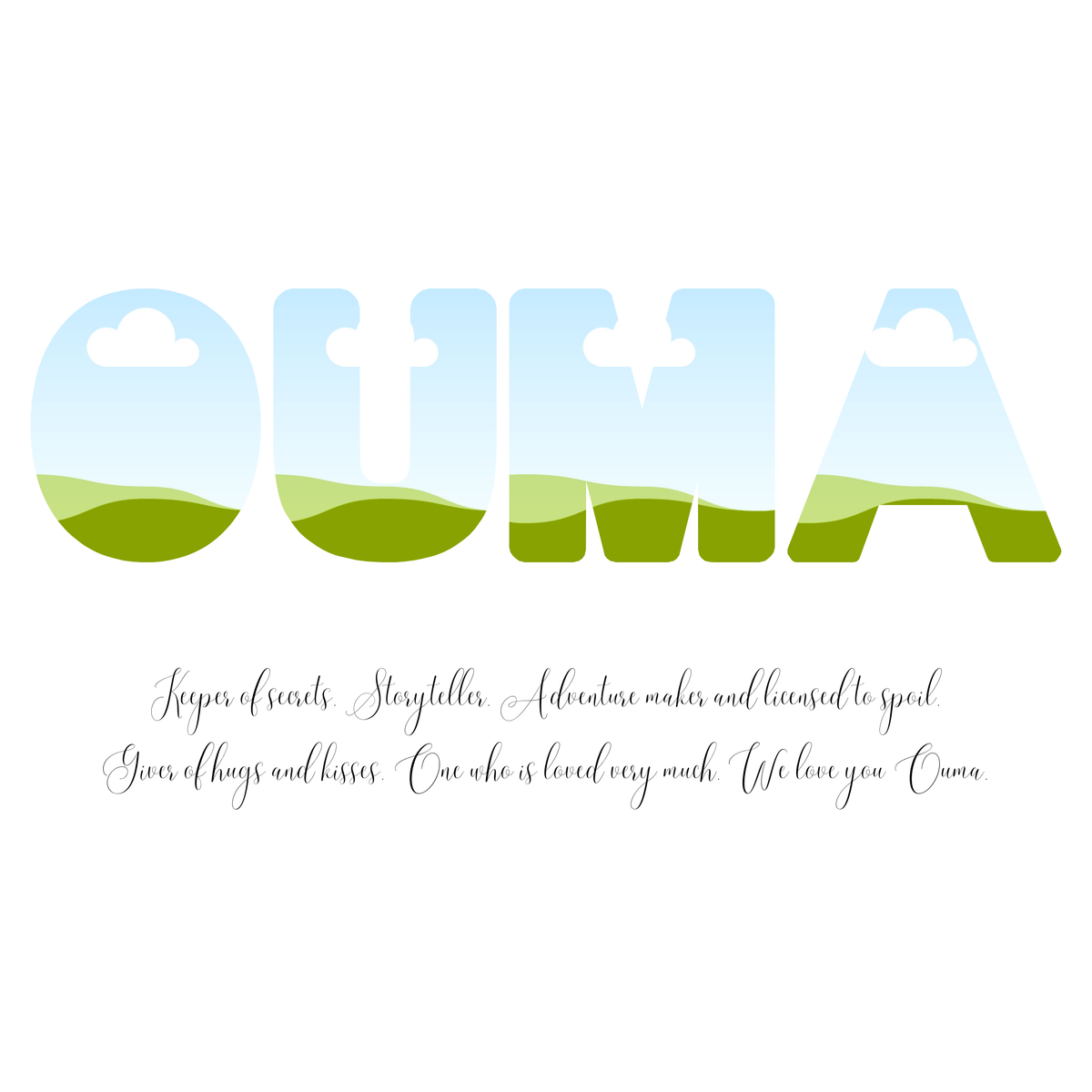 Ouma - Photo Collage